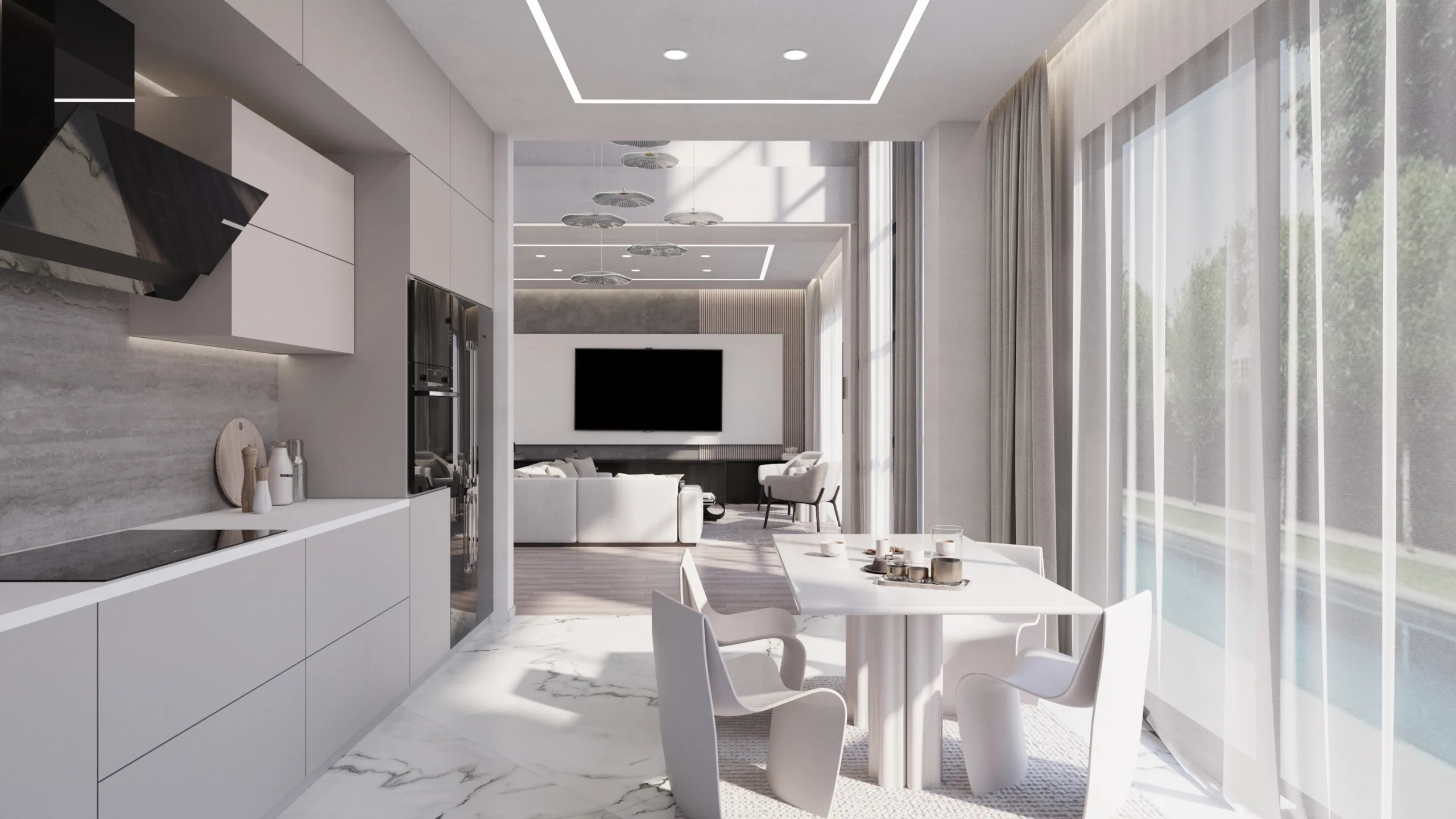 Garden İstanbul — iç mekân görselleştirmesi, Büyükçekmece / İstanbul (100)