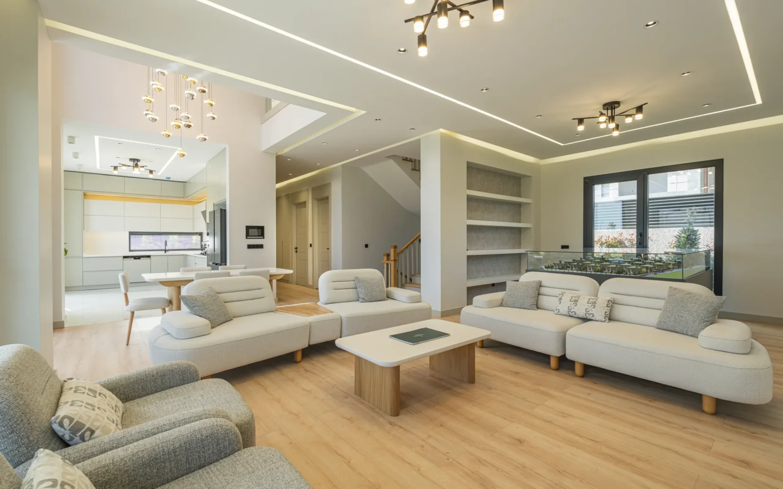 Garden İstanbul örnek villasının iç mekânı