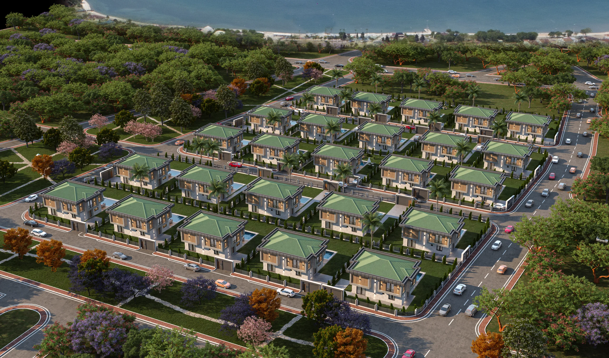 Garden İstanbul — dış mekân görselleştirmesi, Büyükçekmece / İstanbul (81)