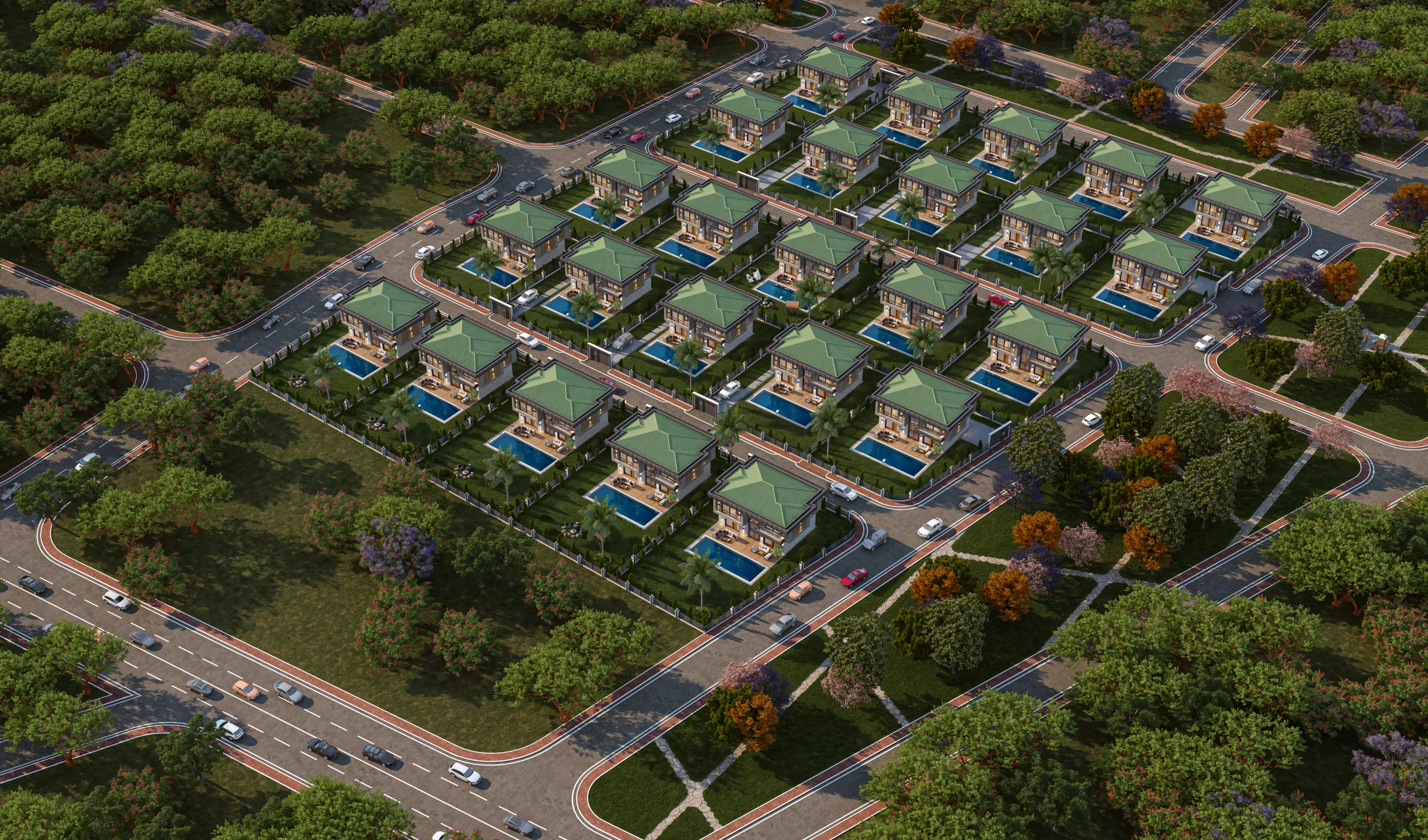 Garden İstanbul — dış mekân görselleştirmesi, Büyükçekmece / İstanbul (82)
