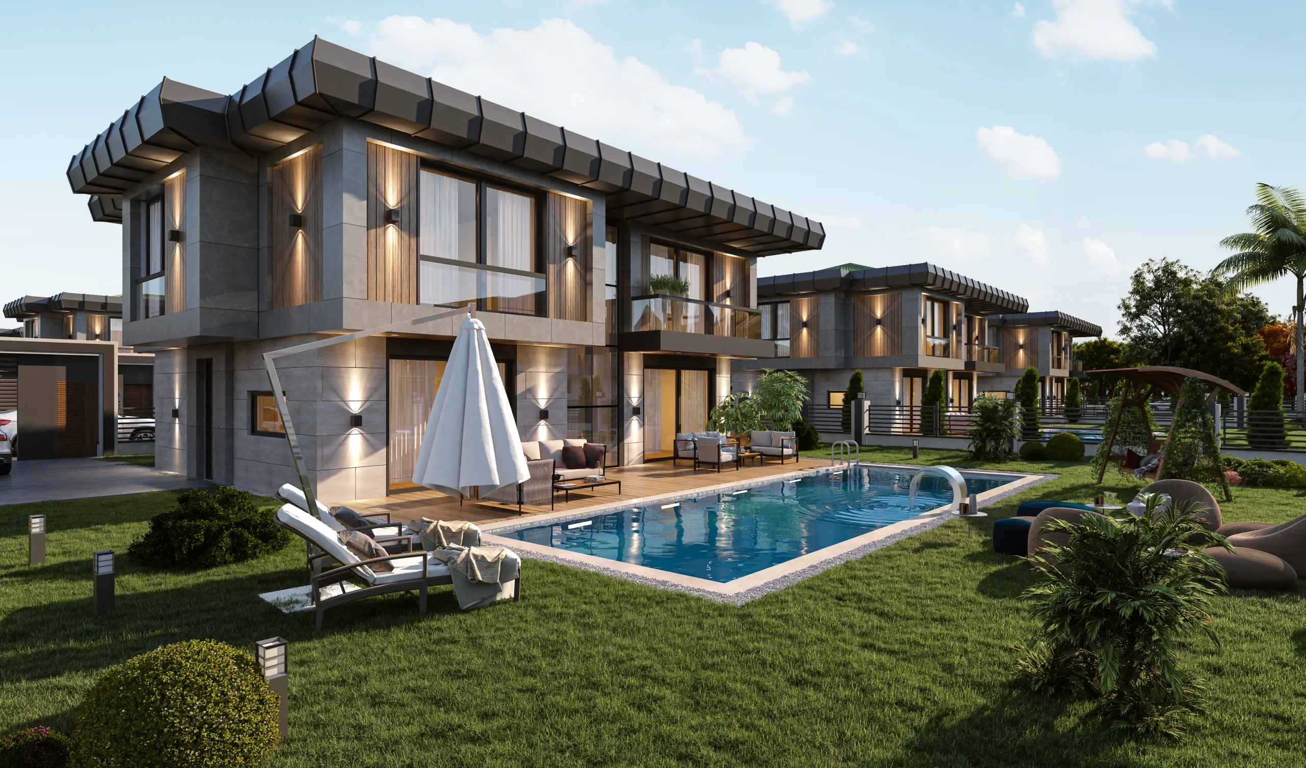 Garden İstanbul — dış mekân görselleştirmesi, Büyükçekmece / İstanbul (83)