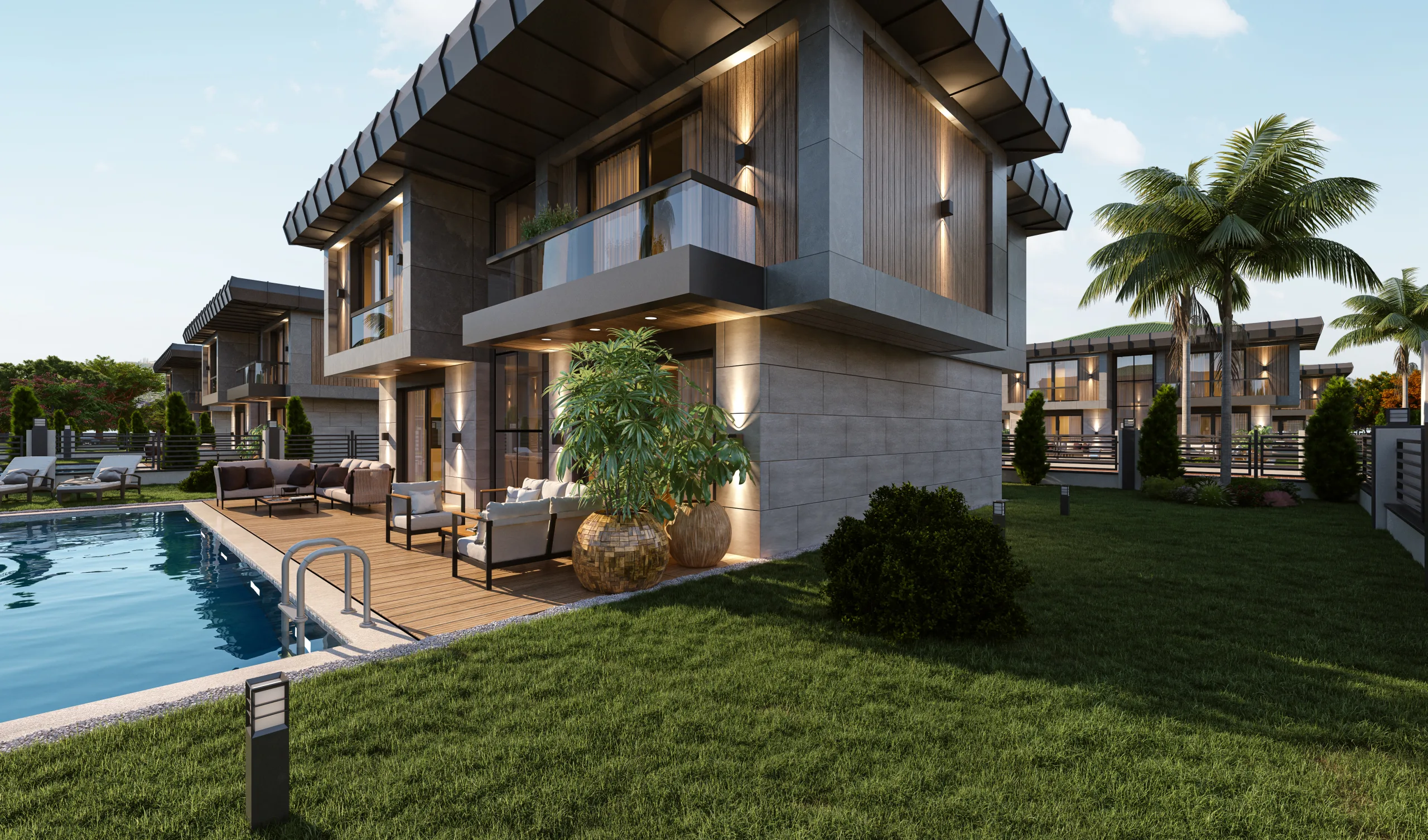 Garden İstanbul — dış mekân görselleştirmesi, Büyükçekmece / İstanbul (88)