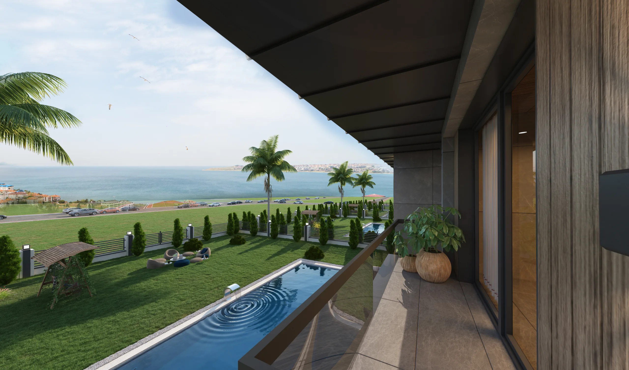 Garden İstanbul — dış mekân görselleştirmesi, Büyükçekmece / İstanbul (94)