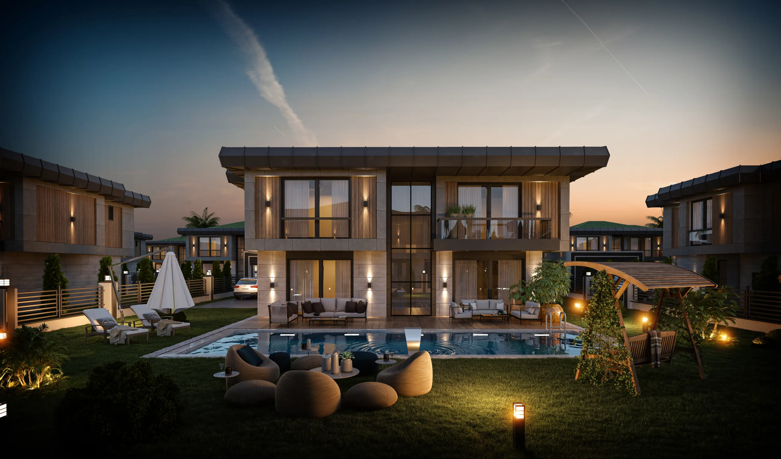 Garden İstanbul — dış mekân görselleştirmesi, Büyükçekmece / İstanbul (96)