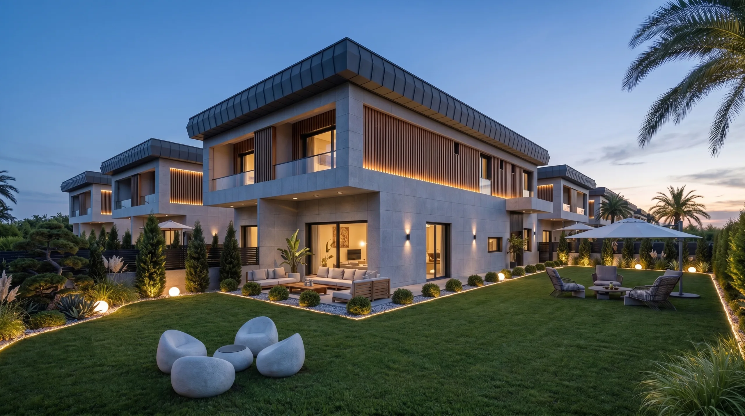 Zen Garden — gece dış mekân görünümü, Tire / İzmir (19)