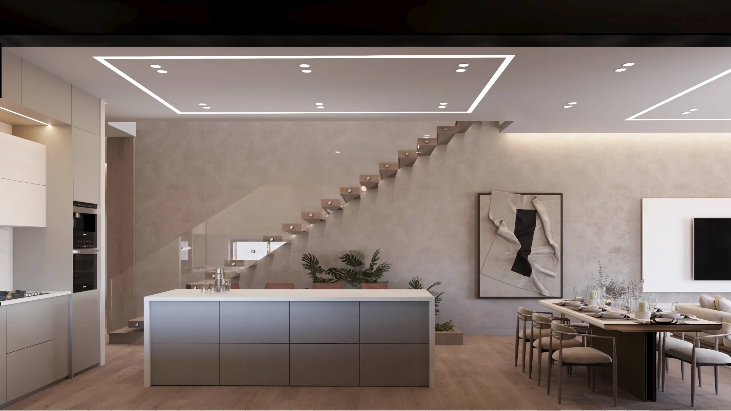 Zen Garden — iç mekân görselleştirmesi, Tire / İzmir (26)